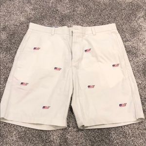 Vineyard Vines Flag Whale Breaker Shorts